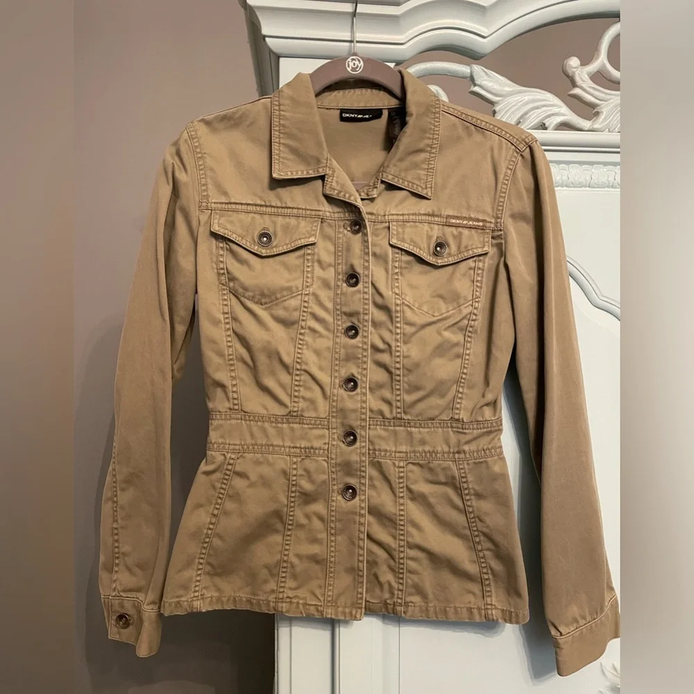 DKNY Jean's Utility Jacket - Picture 9 of 10